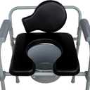 Commode Seat Cushion, Super Soft Sponge Padded Commode Chair Seat Pad for Elderly/Handicapped/Disabled, Shower Wheelchairs, Toilet Chairs