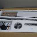 VONLUCE Ceiling Fans with Lights, 60 Inch Ceiling Fan and Remote, 3CCT, 6 Speeds Reversible Quiet DC Motor, Ceiling Fan for Living Room Farmhouse Bedroom Kitchen Patio Indoor, Black