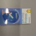 Sliding Door Lock for Kids Safety: 4 Pack Window Locks Child Proof Slide Glass Door Locks, Baby Proofing Closet Cabinet Patio Security Bar, No Drill Toddler Childproof Slider Door Window Stop