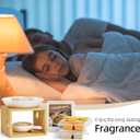 2 x Scented Wax Melts, Soy Wax Warmer Cubes, 8 Scent of Apple Cinnamon, Sea Salt, Cypress, Rosemary, Sandalwood, Bergamot, Freesia, Coffee, Gift Set for Valentine's Day, Birthday, 8x1.2oz