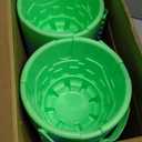 Sosation 30 Pcs Sand Buckets Bulk for Kids Easter Sand Buckets and Shovels for Kids 5.5 Inch Plastic Beach Pails Toys for Girls Boys Gift Party Favor, 5 Assorted Colors (Bright Color)