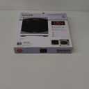 Taylor Glass Digital Bath Scale (Black/Silver)