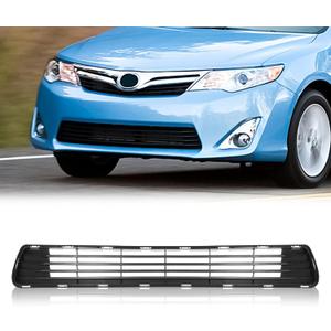Front Bumper Lower Grille Compatible with 2012 2013 2014 Toyota Camry L LE XLE Hybrid LE Hybrid XLE Hybrid SE Replacement for 5311206200 TO1036128