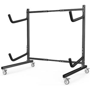 EVERHANGER Freestanding Kayak Storage Rack, Rolling Kayak Stand, 60.5"