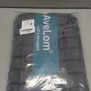 AveLom Seersucker Duvet Cover Set King Size (104 x 90 inches), 3 Pieces (1 Duvet Cover + 2 Pillow Cases), Dark Gray Ultra Soft Washed Microfiber, Textured Duvet Cover with Zipper Closure, Corner Ties