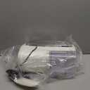 Mixpresso White Single Serve Coffee Brewer K-Cup Pods Compatible & Ground, 30 oz Compact Coffee Maker Single Serve With 5 Brew Sizes Up To 14 Oz, Fits Travel Mug, Adjustable Drip Tray