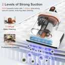 Bestauty Bed Vacuum Cleaner, 500W Mattress Cleaner with UV, 7-16Kpa 2 Levels of Adjustable Powerful Suction Mattress Vacuum Cleaner, 6 Stage Filtration System for 99.9% Filtration, Lightweight, Corded