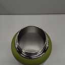 FineDine Water Bottle - Stainless Steel Insulated Water Bottle with Straw Lid, Flip Lid & Wide-Mouth Cap - Keeps Hot and Cold - 40 Oz / 1.18L - Army Green