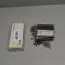 goldenwarm Door Hinges Self Closing Spring Door Hinge Residential & Heavy-Duty Door Hardware with Square & 5/8" Radius Corners 4 Inch 3pack Bronze