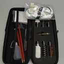 Shotgun Cleaning Kit 12 Gauge Gun Cleaning Kit 12 GA for Shotguns with 12 Gauge Gun Snake, Gun Cleaning Brushes, Cotton Mops, Cleaning Pick, Cleaning Patches, Oil Bottle