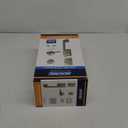Schlage F60 V CEN 619 LAT Century Front Entry Handleset with Latitude Lever, Deadbolt Keyed 1 Side, Satin Nickel (Standard Interior Trim)