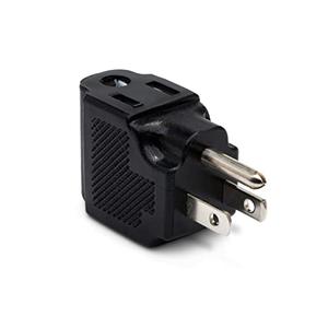 Hosa PWA-486 NEMA 5-15R to NEMA 5-15P Right-Angle Power Adaptor