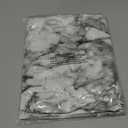 Pioggia Round Vinyl Fitted Tablecloth with Flannel Backing Elastic Table Cloth Waterproof Oil-Proof Plastic Table Cover Best for 37"-44" Round (Marbling)