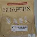 SHAPERX Women's Shapewear Bodysuit Tummy Control Body Shaper Seamless Sculpting Snatched Waist Body Suit Size Large