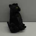 HyDren 13 Inch Halloween Black Cat Stuffed Animal Plush Realistic Cat Stuffed Animal Soft Cute Kitten Plushies Pillow Toy Gifts for Kids Adults Christmas Birthday Party Favors Home Decor Supplies