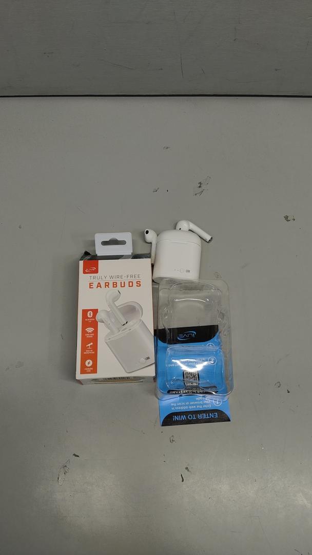 iLive True Wireless Bluetooth Earbuds in White