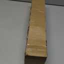 Antique White Curtain Rods for Windows 28 to 48 inch,1" Adjustable Heavy Duty Window Curtain Rod with Leaf Finials,Rustic Decorative Drapery Rods Set,Size:18-60''