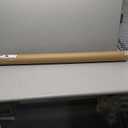 Coolaroo Exterior Roller Shade, Cordless Roller Shade with 90% UV Protection, No Valance, (4' W X 6' L), Mocha