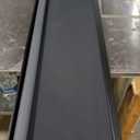 AOSKY Blackout Roller Shades Cordless Blinds for Windows, Free-Stop Shades with Valance, Thermal Insulated Fabric, UV Protection, Natural Woven Blinds for Home and Office (72" W x 72" H, Black)