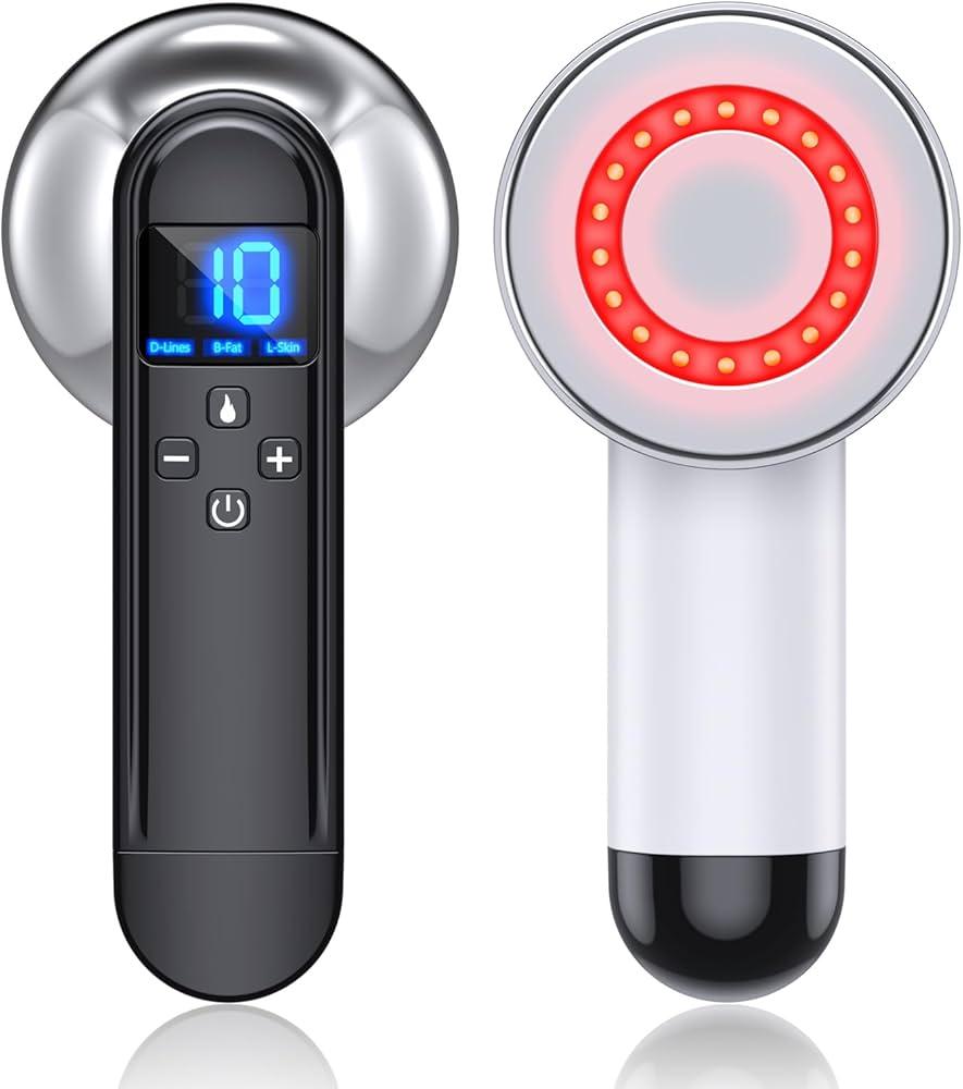 COMEBY Body Sculpting Machine Professional Handheld Cordless Cellulite Massager Suitable for Belly, Neck, Legs, Hip, Arms, Black
