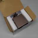 Anti Theft Ring Doorbell Mount: Metal Ring Apartment Door Mount Blink Doorbell Camera Holder No Drill - Renter Friendly Ring Doorbell Mount No Damage (Frosted Bistre)