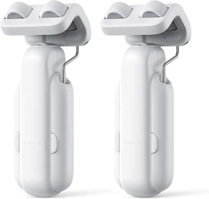 SwitchBot 2025 Automatic Curtain Opener 3 Rod, Bluetooth Remote Control Smart Curtain, WiFi & App Control, Add Hub to Compatible with Alexa, Google Home, HomeKit