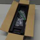 Horynar Over Stove Spice Shelf for Kitchen Spice Rack Organizer with Extra Black Basket and Hooks Great for Stove Top Shelf