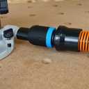 Hose Adapter Compatible with Festool 1010 Router Oval Dust Port (1-1/4" Hose)