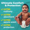 Pampers Baby Dry Ultra Cushiony Diapers, Size 1 (8-14 lbs), 252 Count, Up to 100% Leakproof 