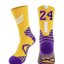 Basketball Socks - Men & Women Athletic Running Compression Cushion Team Number Socks