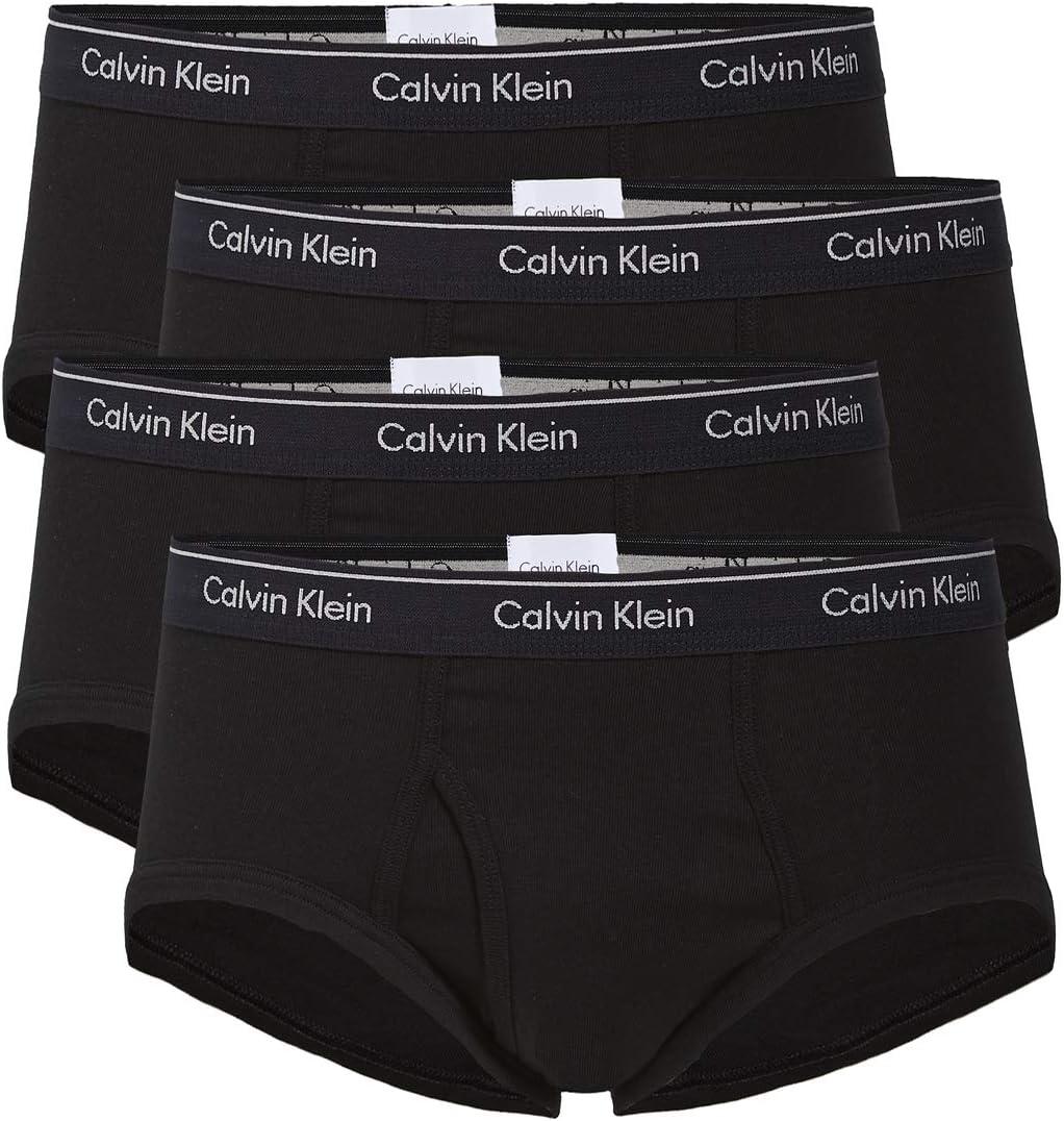 Calvin Klein Men's Cotton Classics 5-pack Brief (Black, M)