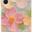 Cute Case for Samsung Galaxy A15 5G, Retro Oil Painting Printed Flowers Galaxy A15 4G Case, Aesthetic Floral Pattern Fade Resistant Soft TPU Shockproof Protective Cover for Girls Women