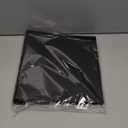 Vintage Hardback 3 Ring Binder 1 Inch, Professional Leather Binder 3 Ring, Three Ring Binders Fits 8.5" x 11", D Ring Binders for Photo Album, Home, School and Office Supplies- Black