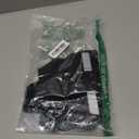 Dog Rear Leg Sleeve to Stop Licking, Upgraded Leg Shap to Stop Slipping, for TPLO Surgery, Skin Conditions, Wounds, Breathable Soft Fabric (Black, Right Leg, XS)