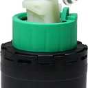 92730000 Single-hole faucet ceramic cartridge replacement part, 2-inch single-hole, compatible with Hansgrohe M3/M2 2-inch single-hole cartridges, suitable for Hansgrohe kitchen faucet cartridges.