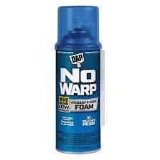 DAP Touch 'n Foam No Warp Window and Door Foam Sealant, White, 12 Oz