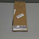 PATIKIL 12 x 3 Inch Door Air Vent Cover, Aluminum Grille Ventilation Cover Louvered with Mounting Screws for Cabinet Wardrobe Door, Black