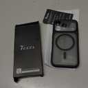 TOCOL for iPhone 17 Pro Case, Compatible with Magsafe, Built-in Magnets, Full Camera Protection, Drop Protection, Translucent Matte for iPhone 17 Pro Phone Case 6.3 inch (Black)