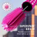 Maybelline Lash Sensational Firework Washable Mascara, Lengthening & Volumizing Mascara for up to 24HR wear, Blackest Black, 1 Count