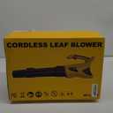 Cordless Leaf Blower Compatible with Dewalt 20V Max Battery, 500CFM/150MPH Electric Leaf Blower Cordless, 5 Speed Modes, Battery Powered Blowers for Lawn Care, Yard (Tool Only)