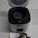 Rice Robot Personal Rice Cooker, PFAS-free, Nonstick. 1 Quart Capacity, with Stainless Steel Steamer Tray, Measuring Cups, Recipe Book with 60 Recipes, and Serving Spoon, As Seen On TV