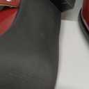 GOUPSKY Mary Jane Shoes Women Chunky Low Heels Buckle Strap Pumps Womens Closed Pointed Toe Ballet Flats Causal Daily Dress Shoes (6, Burgundy)