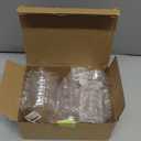 25 Set 50PCS Clear Plastic Fillable Ornaments, Transparent DIY Craft Ball, Clear DIY Christmas Ornament 5 Different Sizes for Wedding, Party,Home Decor