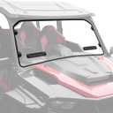 Front Windshield for Polaris General 1000, Hard Coated Polycarbonate Vented Full Windscreen Window for Polaris General 1000/4 1000 /XP 1000 /XP 4 1000 2016-2025 Accessories, Replace #2884337
