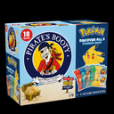 PIRATE'S BOOTY Pokémon Aged White Cheddar Rice & Corn Puffs, 0.5 oz Bags (18 Count), 3 Pack, Best By 01/26/2026