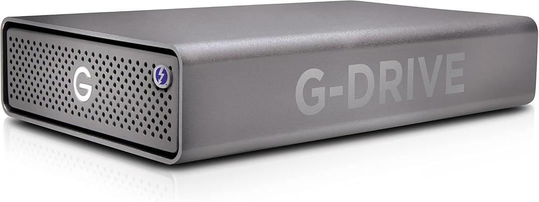 SanDisk Professional 6TB G-DRIVE Enterprise-Class Desktop Hard Drive HDD, Ultrastar Drive Inside, USB-C (5Gbps), USB 3.2 Gen 1 - SDPH91G-006T-NBAAD