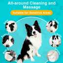TroisAmis Thick Pet Glove Wipes for Dog & Cat Unscented, Cleaning & Deodorizing Grooming Gloves Wipes, No-Rinse Grooming Wipe for Daily Care and Travel, Ears Face Paws Butt Clean,Hypoallergenic&Gentle