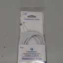 chenyang Thunder-Bolt 2 Port to Thunder-Bolt 2 Male to Male Video Data Cable for Mac 2013 2014 2015 2.0M