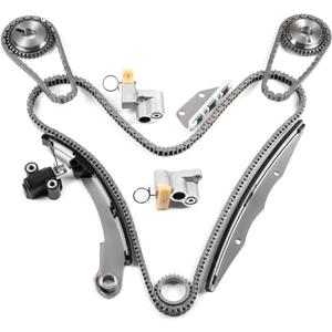 SCITOO Timing Chain Kit fits for 2005-2015 Nissan Frontier NV1500 NV2500 NV3500 Pathfinder Xterra Suzuki Equator 2.5L 2.4L 4.0L