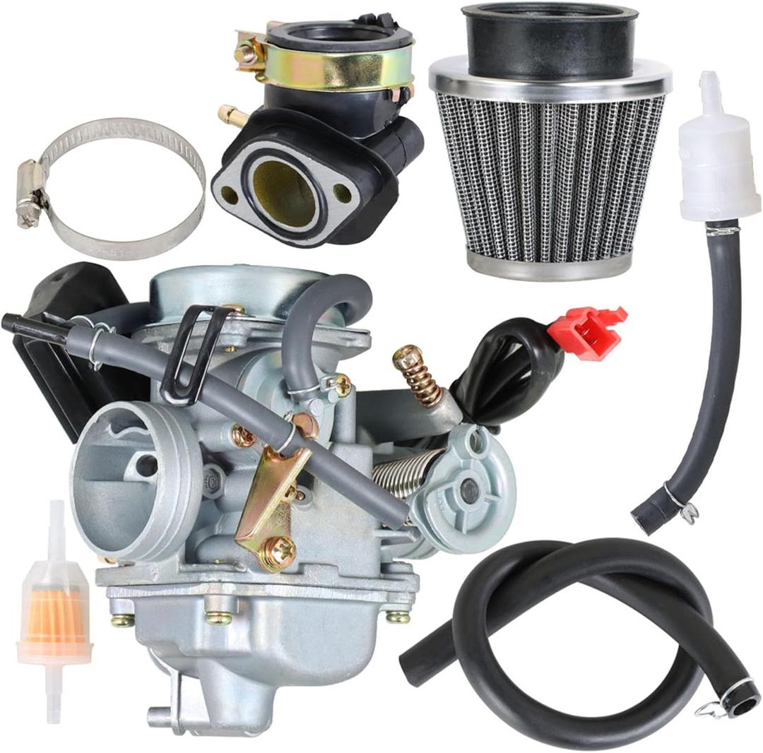 GXYWADY Motorcycle 26mm Carburetor Replacement for GY6 150cc ATV
